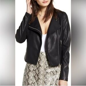 Blank NYC Black Faux Leather Jacket